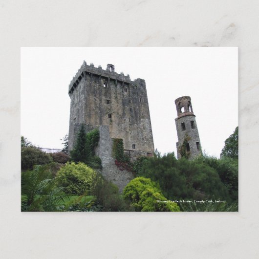 Blarney Castle & Tower, Cork, Ireland Postcards Briefkaart (Voorkant)