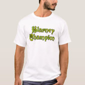 Blarney Champion mannen wit T-shirt (Voorkant)
