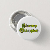 Blarney Champion white small button (Voorkant /achterkant)