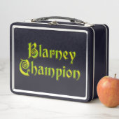 Blarney Champion zwarte lunchbox (In situ)