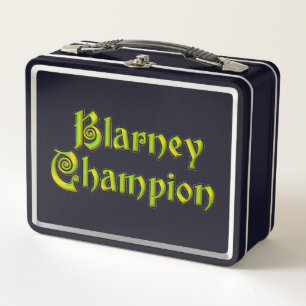 Blarney Champion zwarte lunchbox