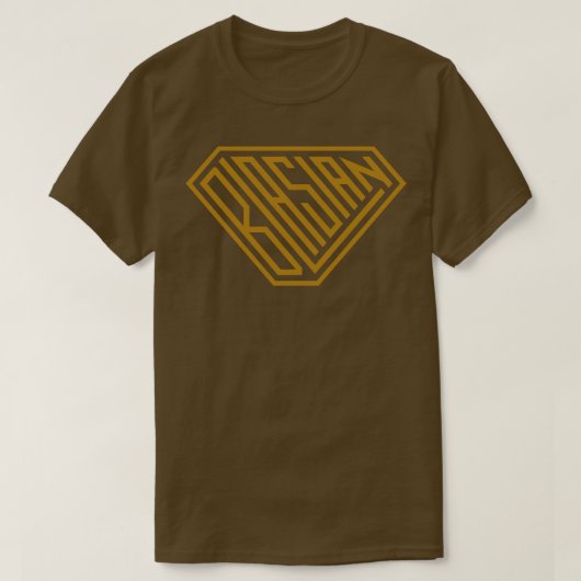 Blasian SuperEmpowered Shield Gold T-shirt (Design voorkant)