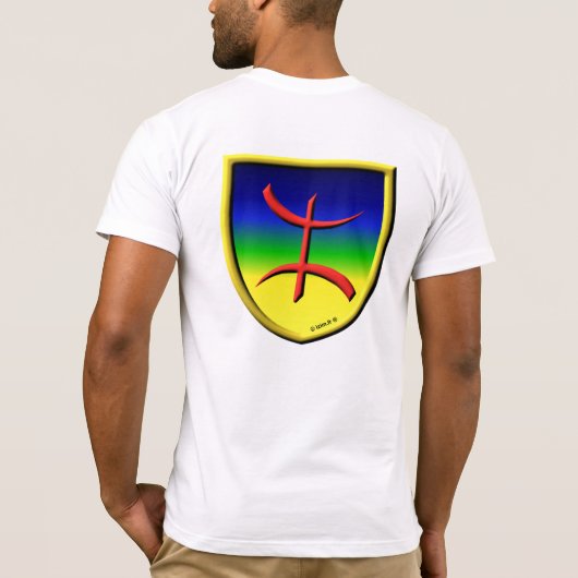 blason berbere t-shirt (Achterkant)