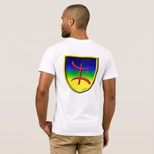 blason berbere t-shirt (Achterkant volledig)