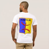 blason kabylie t-shirt (Achterkant volledig)