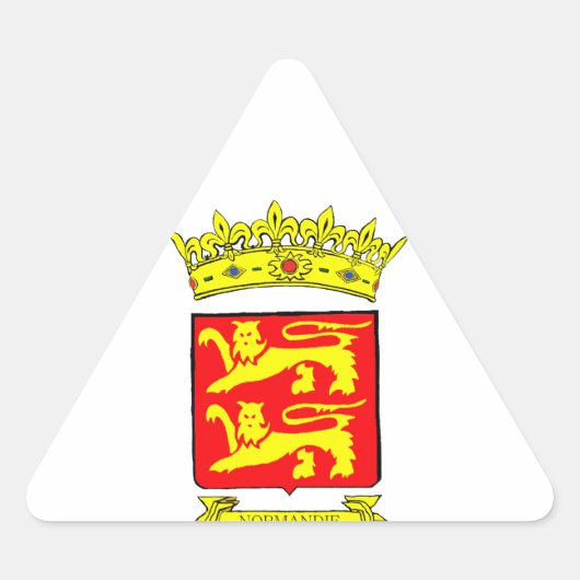 BLASON NORMANDIE STICKER (Voorkant)
