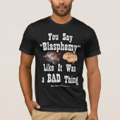 Blasphemy Basic Bella Canvas T-Shirt (Voorkant)