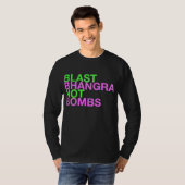 Blast Bhangra not Bombs T-shirt (Voorkant volledig)