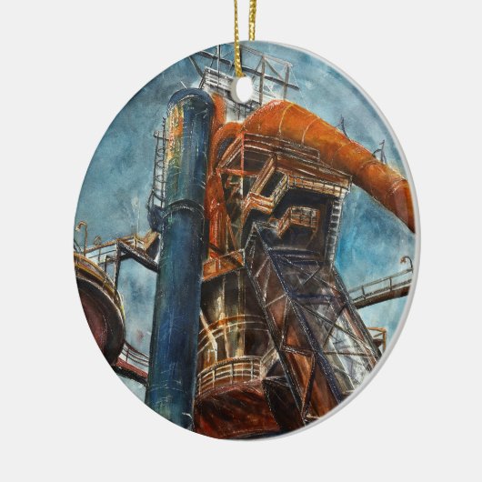 Blast Furnace Keramisch Ornament (Links)