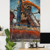Blast Furnace Poster (Thuiskantoor)