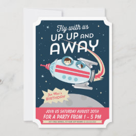Blast of Birthday Invite Kaart