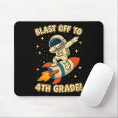 Blast Off 4e klas raket dab ruimte koele school V Muismat (Met muis)