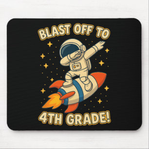 Blast Off 4e klas raket dab ruimte koele school V Muismat