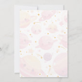 BLAST OFF Galactische Viering Kaart (Achterkant)