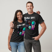Blast off Ik ben 5 Verjaardag Astronaut 5e Space P T-shirt (Unisex)