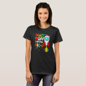 Blast Off Into Pre K Terug naar school Eerste dag T-shirt (Voorkant volledig)