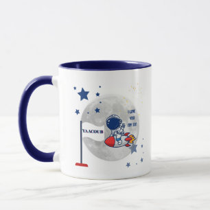 Blast Off, Little Explorer – Rocket Mok voor My So
