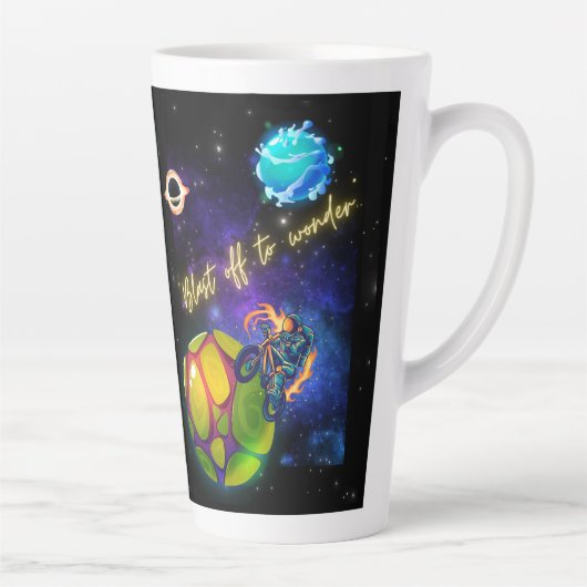 Blast off naar Wonder Latte Mok (Rechts)