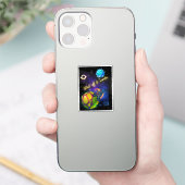 Blast off naar Wonder Sticker (Telefoon)