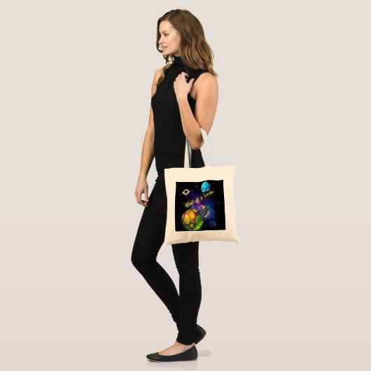 Blast off naar Wonder Tote Bag (Voorkant (model))