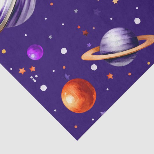 Blast-off verjaardagspartij tissuepapier (Detail)