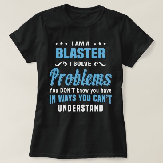 Blaster T-shirt (Design voorkant)