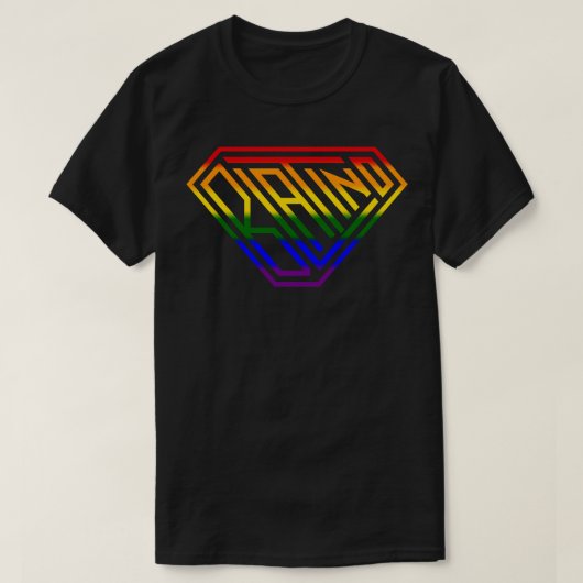 Blatino SuperEmpowered Shield Regenboog T-shirt (Design voorkant)