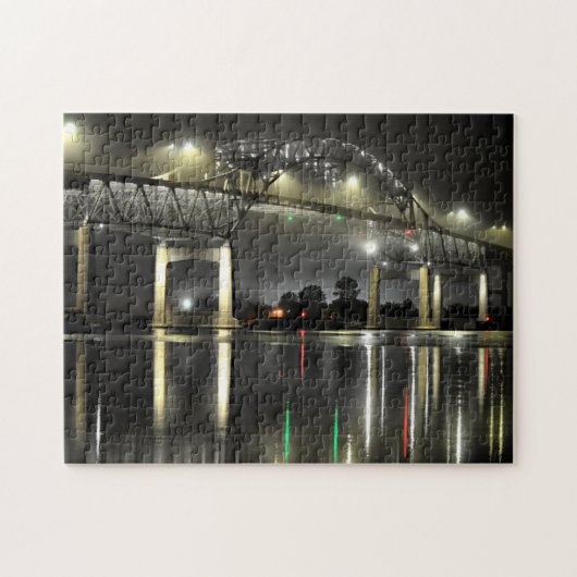 Blatnik-brug Superior Wisconsin Legpuzzel (Horizontaal)