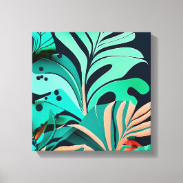 Blätter Canvas Afdruk