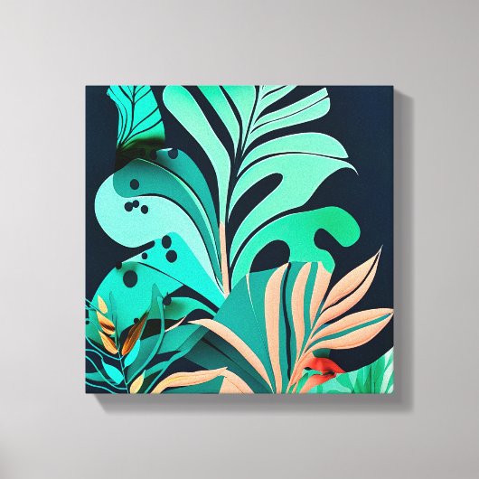  Blätter Canvas Afdruk (Voorkant)