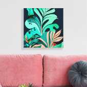  Blätter Canvas Afdruk (Insitu (Woonkamer))