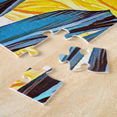 Blätter in Farben Legpuzzel (Zijkant)