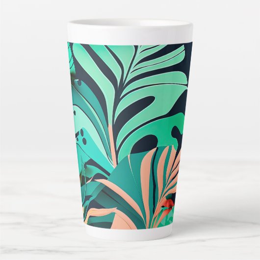 Blätter Latte Mok (Voorkant)