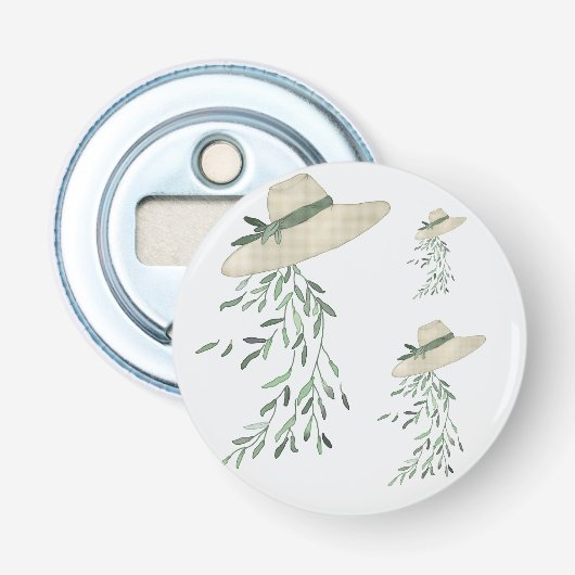 Blätterhut Button Flesopener (Voorkant)