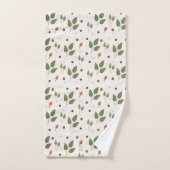 Blattmuster Design Bad Handdoek (Handdoek)