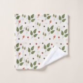 Blattmuster Design Bad Handdoek (Wasdoekje)