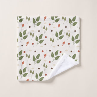 Blattmuster Design Bad Handdoek