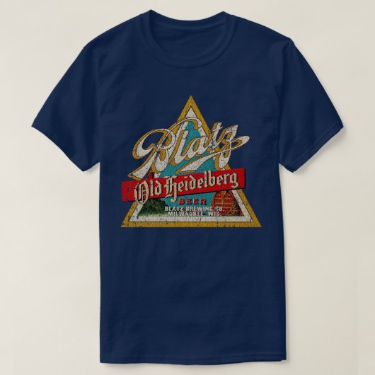 Blatz Bier Milwaukee 1846 TShirt (Design voorkant)