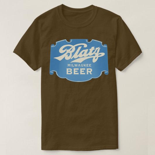 Blatz Bier Milwaukee TShirt (Design voorkant)