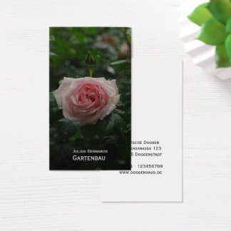 Blau en frei visitekaartje