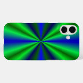 blau grün Regenbogen Case-Mate iPhone Case (Achterkant (horizontaal))