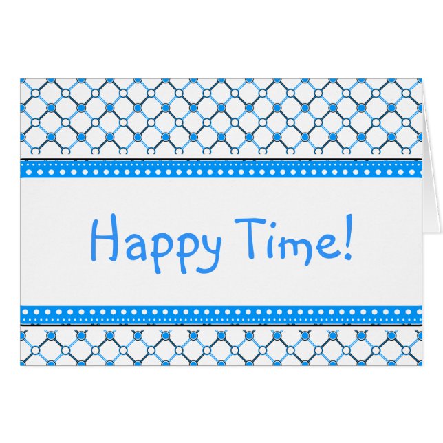 Blau weiß (Voorkant Horizontaal)