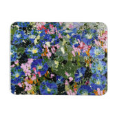 Blau Widen, kleurrijke kunst van Augusto Giacomett Magneet (Horizontaal)