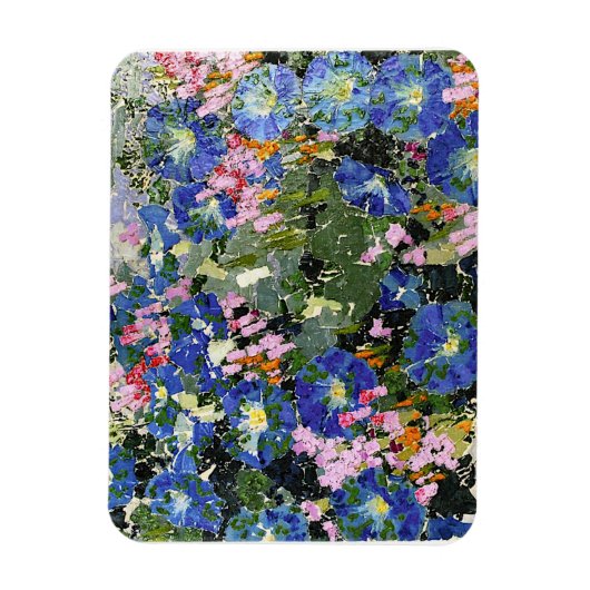 Blau Widen, kleurrijke kunst van Augusto Giacomett Magneet (Verticaal)