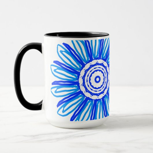 blaue Blume Mok (Links)