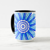 blaue Blume Mok (Voorkant links)