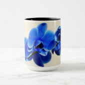 Blaue Orchideen Mok (Midden)