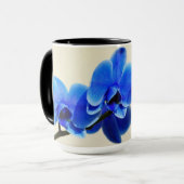 Blaue Orchideen Mok (Voorkant links)