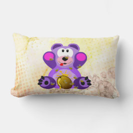 Blauer Honig Bär Kussen