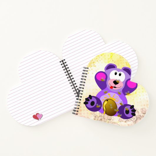 Blauer Honig Bär Notitieboek (Binnen)